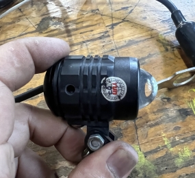 Trợ sáng tun mini x5 vàng full dây