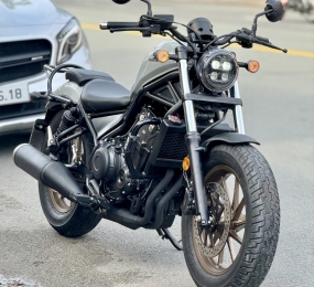Honda Rebel 500 2023 màu xám cực đẹp